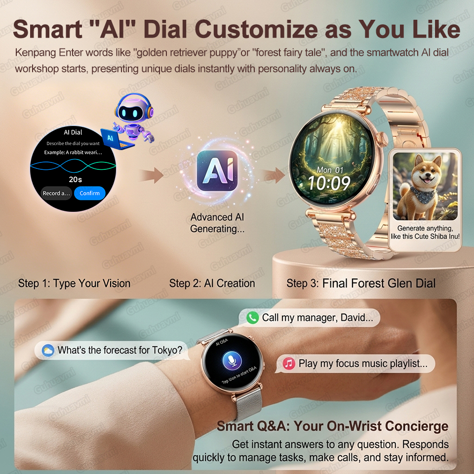 2026 New Women AI Smart Diagno - огляд і ціна Smartwatch Health Watches For Women