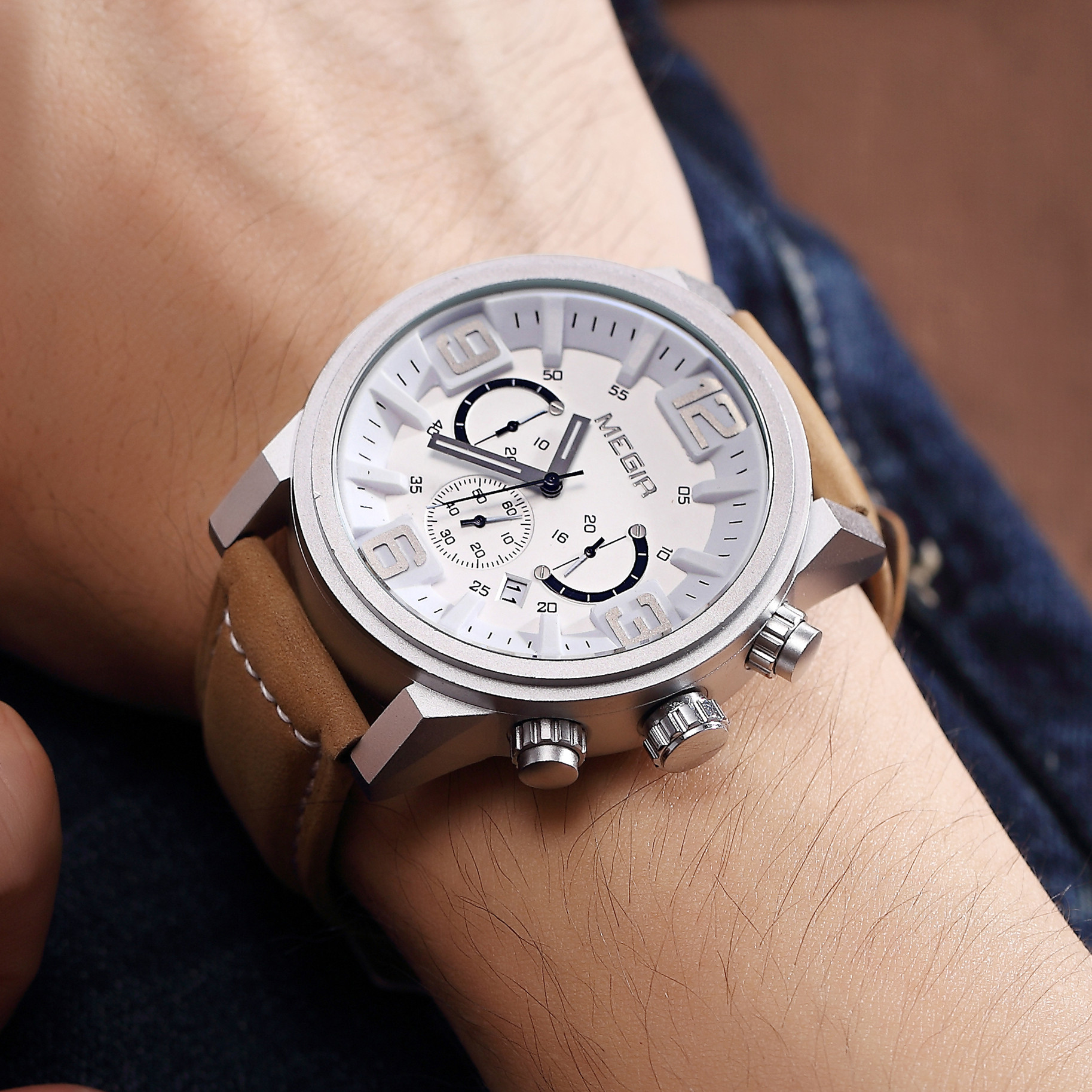 MEGIR Multi-function Business  - огляд і ціна Smartwatch Imported Watches For Men