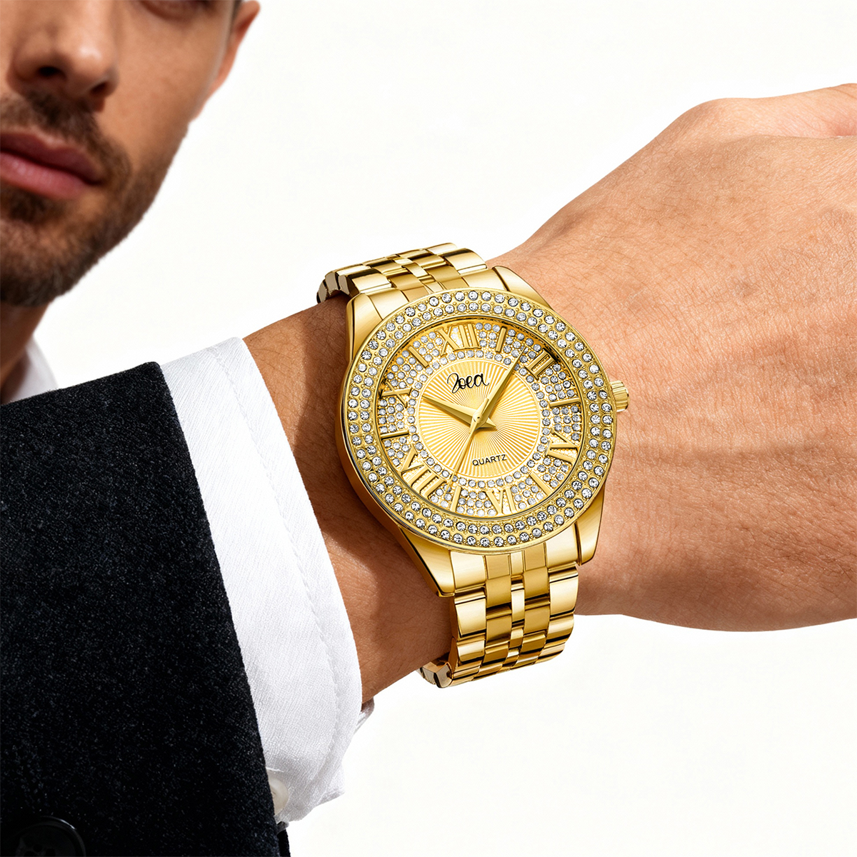 ZOEA Luxury Mens Watch Full Di - огляд і ціна Smartwatch Luxury Watches For Men